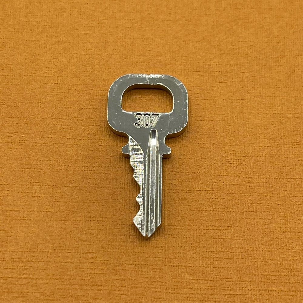 Louis Vuitton Silver Tone Cadena Key #307 For Speedy Alma Lock LV